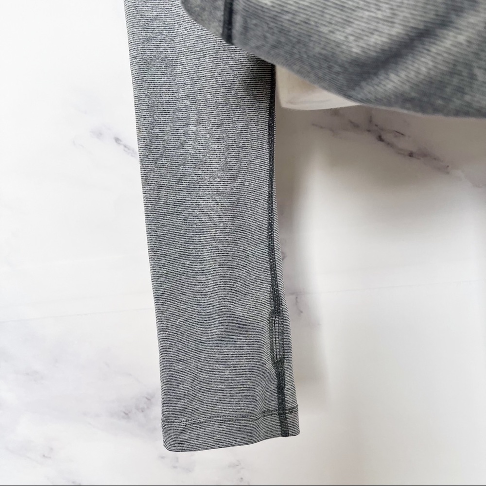 SOLD ZYIA Active Haze Yoga Wrap Hooded Gray Shawl - Picture 9 of 15